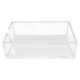 thumbnail image 3 of Caja de pañuelos minimalista de cartón acrílico transparente para el hogar, caja de cartón aleatoria, 3 of 5