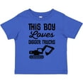 thumbnail image 3 of Inktastic This Boy Loves Digger Trucks Construction Boys Toddler T-Shirt, 3 of 5