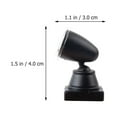 thumbnail image 2 of SKISUNO 3pcs Spotlight Black ABS Scene Decoration Model Building Material, 2 of 8