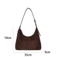 thumbnail image 2 of HUISZJ Shoulder Bag PU Leather Travel Handbag Large Capacity Messenger Purse for Women Work Shopping Travel (Coffee), 2 of 10