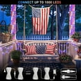 thumbnail image 4 of JMEXSUSS Red White & Blue Lights Clear Wire, 66 Ft 200 LED 4th of July Decorations String Lights Plug in, Christmas Lights for Independence Day Celebration Party Memorial Day Patriotic Holidays Decor, 4 of 8