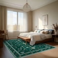 thumbnail image 4 of ZENELESS Area Rugs,5x7 Soft Non Slip Non Shedding Carpet for Living Room Bedroom Kitchen Home Office Nursery Dining Room,Dark Green, 4 of 11