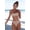 w93# Pink542, variant on Wuxian 2 Piece Swimsuit For Women Bandeau Bandage Bikini Set Tube Ribbed Solid Color Off The Shoulder Push-Up Tops High Waist Hipster Bikini Sets Swimwear Stylish Beachwear,Black,L