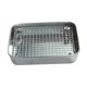 thumbnail image 4 of Bandeja sanitaria antideslizante para conejos, orinal para animales pequeños, accesorios para orinales, bandeja para hámsteres, hurones y conejos. Plata L, 4 of 8