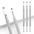 thumbnail image 1 of CATIEBYE 3Pcs Cuticle Tools for Nails Stainless Steel for Women Manicure Routine, 1 of 8