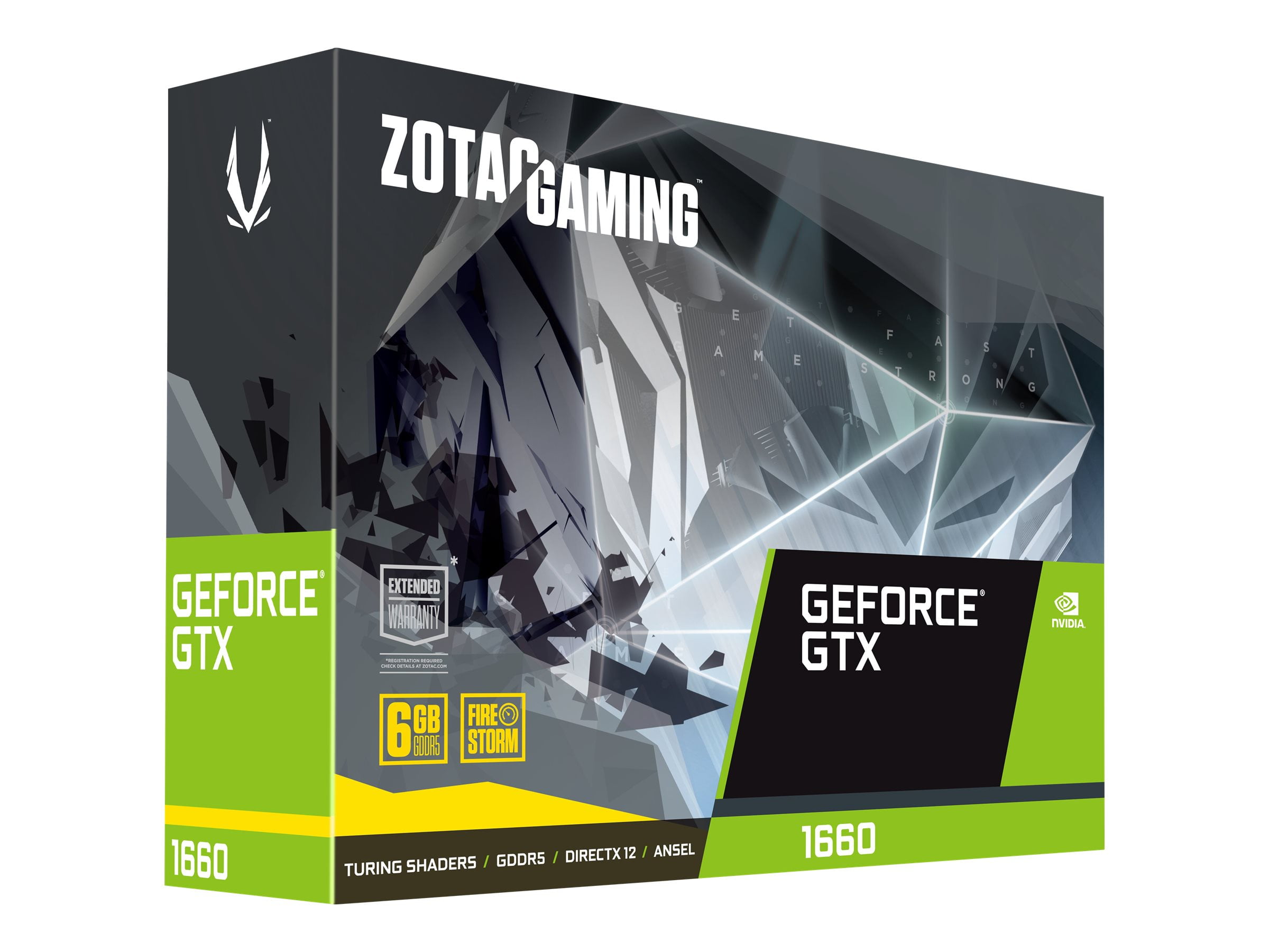 ZOTAC VCX ZT-T16600K-10M GeForce GTX 1660 Twin Fan 6GB GDDR5 192B