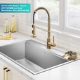 thumbnail image 3 of Kraus KGR-500SFBB Kraus Cleanmate Glass Rinser For Kitchen Sink - Spot Free Brushed Brass, 3 of 7