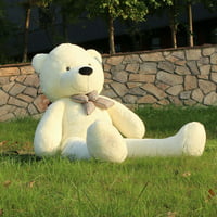 Joyfay 63" Giant Teddy Bear, White, 5.3ft, Birthday Christmas Valentine Gift