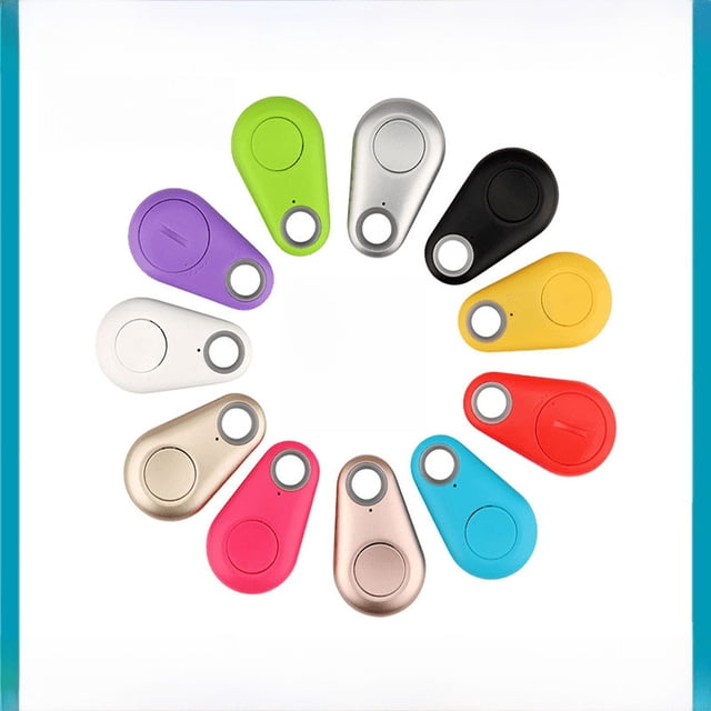 Dispositivo antipérdida con Bluetooth y forma de gota de agua, llavero con alarma, localizador de llaves para teléfono móvil