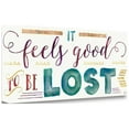 thumbnail image 2 of Tangletown Fine Art 'Lost in Words III' by Jess Aiken Textual Art on Wrapped Canvas, 2 of 2