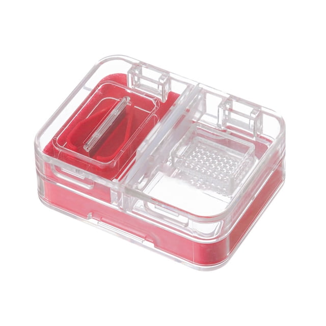 Organizador de pastillas sellado, caja de medicamentos portátil para dispensar, caja de almacenamiento de medicamentos pequeña, caja de medicamentos para dispensar, instalación sin esfuerzo