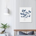 thumbnail image 4 of COMIO Navy Blue Botanical Wall Art, Minimalist Abstract Botanical Prints Watercolor Blue White Leaf Plant Wall Decor Canvas Painting,Floral Botanical Wall Decor for Bathroom, Bedroom, 4 of 5