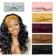 thumbnail image 1 of Huachi Turbante Diademas para Mujeres Anchas Envolturas de Cabeza Anudadas Elásticas Adolescentes Niñas Yoga Entrenamiento Color Sólido Accesorios para el Cabello Paquete de 6, 1 of 2