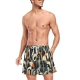thumbnail image 3 of FORMRS Mens Swim Trunks Mesh Liner Quick Dry Casual Beach Board Shorts with Pockets, Sizes S-2XL, Art Leaves Pattern, 3 of 9