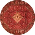 thumbnail image 1 of Ahgly Company Indoor Round Persian Orange Traditional Area Rugs, 7' Round, 1 of 1