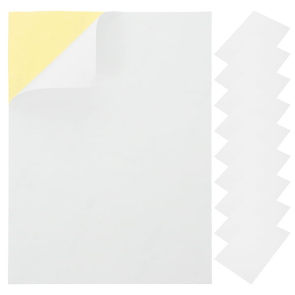 150pcs Adhesive Labels Name Tags A5 Stickers Labels Business Labels Inventory Labels Small Address Labels Inventory Labels