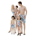 thumbnail image 1 of Family Swimsuits Matching Set Mommy and Me Matching Outfits Dad and Son Swim Trunks Swimwear Family Outfits for Photoshoot, 1 of 4