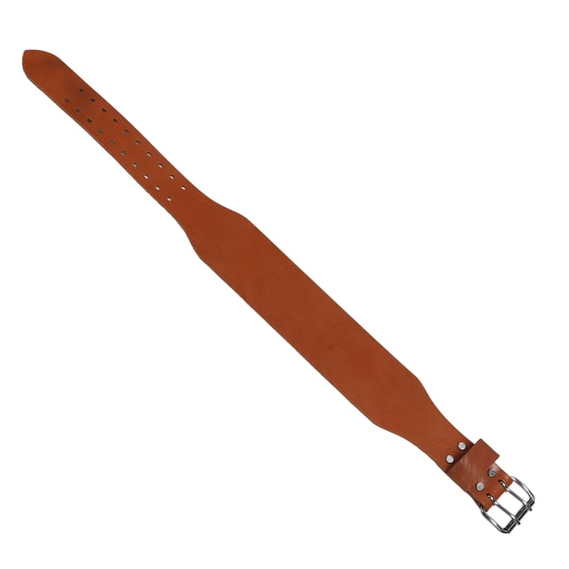 Weightlifting Belt,Weightlifting Belt 1 Layer Powerlifting Belt Leather Power Back Support Exceptional Value