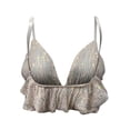 thumbnail image 4 of SNKSDGM Female Ribbed Tank Tops for Women Pack Plus Size Tank Tops for Women 2025 Fitted Women's Sequin Performance Hot Top Ds Nightclub Stage Edge Sling Xs, 4 of 4