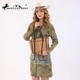 thumbnail image 6 of Montana West Western Tote Bag for Women Studded PU Leather Handbag with Fringe Tassel Fashion Medium Size Shoulder Purse Cowgirl Style Tote, Tan, 6 of 6