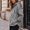 Black, variant on FDGIU Women Gingham Zip Up Jacket Collared Long Sleeve Drawstring Hem Casual Plaid Outerwear, Fall Lightweight Checkered Bomber Style Coat