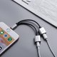 thumbnail image 5 of Adaptador de puerto L dual 2 en 1 Cable de audio de carga para iPhone X 8 7 (Plata) Likrtyny Para estrenar, 5 of 9