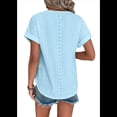 thumbnail image 2 of Tops de Corta para Mujer Azul L, 2 of 8