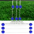 thumbnail image 2 of FAGINEY Toss Bolas,  Ladder Balls ,2 Colors 3 Pairs Ball Toss Bolas Set Replacement Sports Balls, 2 of 8