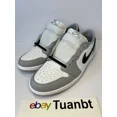 thumbnail image 4 of Ni - ke BRAND NEW Air Jordan 1 Low OG Men's AJ1 Classic Low Barons/White/Grey CZ0790-110, 4 of 5