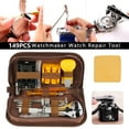 thumbnail image 2 of HOTBEST 149pcs Watch Repair Tools Kits Watches Battery Replacement Watchband Link Remover with Carrying Case Durable Professional Spring Bar Tool Set, 2 of 11