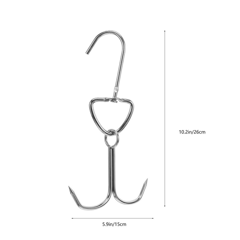 Kitchen Hook Too Meat Hooks for Smoker Grill Meat Hooks Stainless Steel  Hooks Meat Hooks for Butchering Grill Hanger 