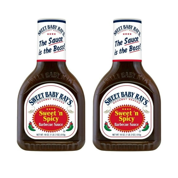Sweet Baby Rays Sweet N Spicy Barbecue Sauce (18 Fl Oz (Pack Of 2))