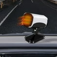thumbnail image 4 of 150W Car Heater, 2 in 1 Heating & Cooling Fast Windshield Defrost Defogger, 360 Rotation, 360 Rotation Car Heater That Plugs Into Cigarette Lighter, 4 of 7