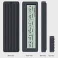 thumbnail image 3 of M2 SSD Case M.2 NVMe NGFF SSD Enclosure with Display Screen Intelligent Digital 10Gbps USB 3.2 Gen2 External Disk Box,1 * SSD Enclosure 1 * C-C-A data cable,Black, 3 of 8