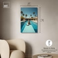 thumbnail image 5 of Art Remedy Modern Tiger Art Canvas, 20" x 30", Gallery Wrapped, Sitting and Thinking Pool, 5 of 7
