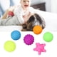 thumbnail image 5 of Pelota De Juguete Sensorial, Juego De Pelotas Texturizadas Multicolor Elásticas 6 Piezas Divertidas Para La Playa ANGGREK Otros, 5 of 8