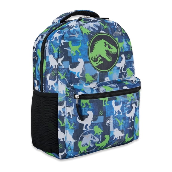 Jurassic World Backpack, Dinosaur School Bag for Kids and Adult Blue