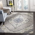 thumbnail image 3 of Safavieh Madison Frazier Floral Area Rug, Light Gray/Blue, 5'3" x 7'6", 3 of 14