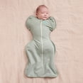 thumbnail image 6 of Love to Dream Swaddle UP Transition Baby Sleep Bag Fleece 1.5 TOG, Zip-Off Wings, Large 19-24 lbs, Olive Twigs, 6 of 6