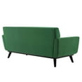 thumbnail image 4 of Modway Engage Channel Tufted Performance Velvet Loveseat in Emerald, 4 of 7