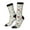 3 Black, variant on Funny Cat White Print Adult Socks for Men & Women,Calf Socks, Ankle Socks,Boots Socks,Breathable Casual Sock,Unisex Crew Socks