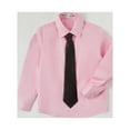 thumbnail image 2 of Toddler and Big Boy'sBoys 4-Piece Formal Suit Includes Vest, Pants, Collared Dress Shirt, and Tie, 2 of 5