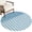 Blue, variant on Large Area Rugs for Living Room Bedroom, Indigo Blue Striped 8'x10' Rug Washable Carpet Runner Indoor Outdoor, Boho Stripes Minimalist Linen Texture Non Slip Floor Mats Rug for Kitchen, Patio