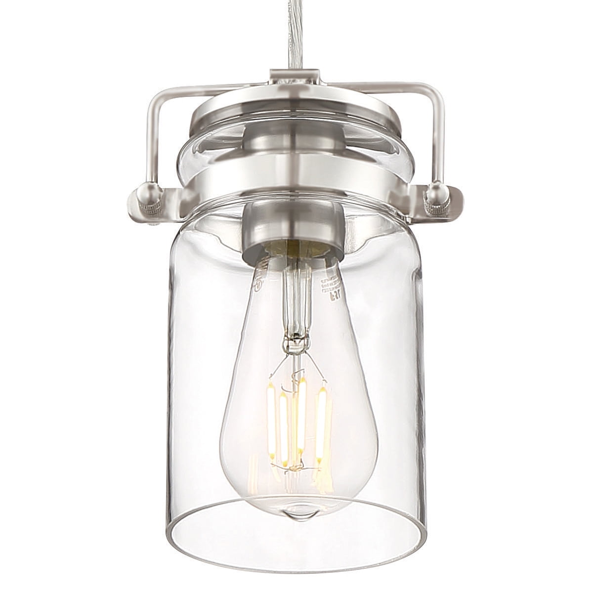 Nuvo 60//6731 Antebellum 1 Light Mini Pendant Fixture,Mahogany Bronze
