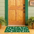 thumbnail image 6 of St. Patrick''s Day Doormat Lucky Shamrocks Door Mat Non Slip Rubber Backing Outdoor Indoor Entryway Floor Mat Home Decor 17x29 Inch, 6 of 6