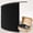 Black, variant on Ceiling Mounted Track Room Divider Curtain, Extra Wide Blackout Privacy Partition Curtain, Flexible Track Room Separator for Bedroom, Black Drape with Black Rail, 8.5ft W x 8ft H