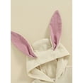 thumbnail image 6 of Bslissey Baby Girls Boys Easter Hood Corduroy Romper Long Sleeve Bunny Ears Hooded Jumpsuit Newborn Infant Casual Cute Bodysuit for Spring Fall 3M 6M 12M 18M, 6 of 9
