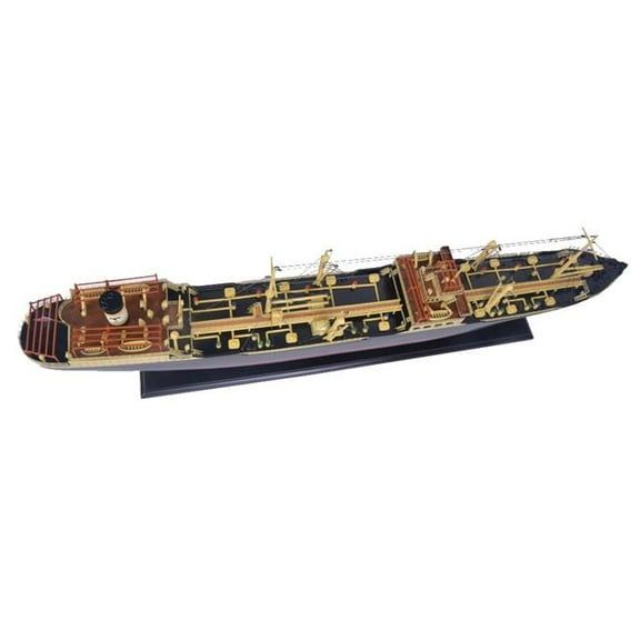 Old Modern Handicrafts B327 75 cm San Adolfo Hull Ship Model