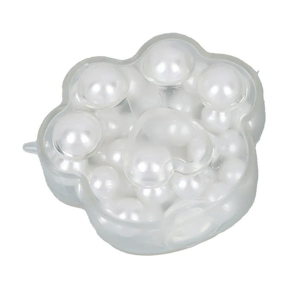 Taba Squishy Paw, Soft Transparent Taba Squishy Cat Paw Sensory for Stress Relief, ADHD Focus, Office Desk or Travel, 2.76in