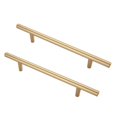 thumbnail image 2 of sunsanly 1 Set Door Handle Modern T-Shaped Cabinet Handles Easy Installation Drawer Pulls with Screws for Home, 2 of 8